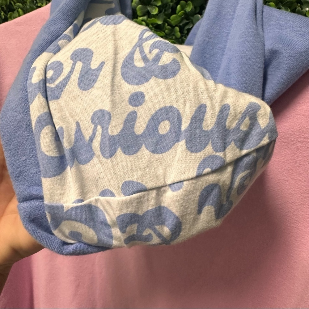 Loungefly Disney Alice Rabbit Hole Crop Hoodie size L - Picture 8 of 10